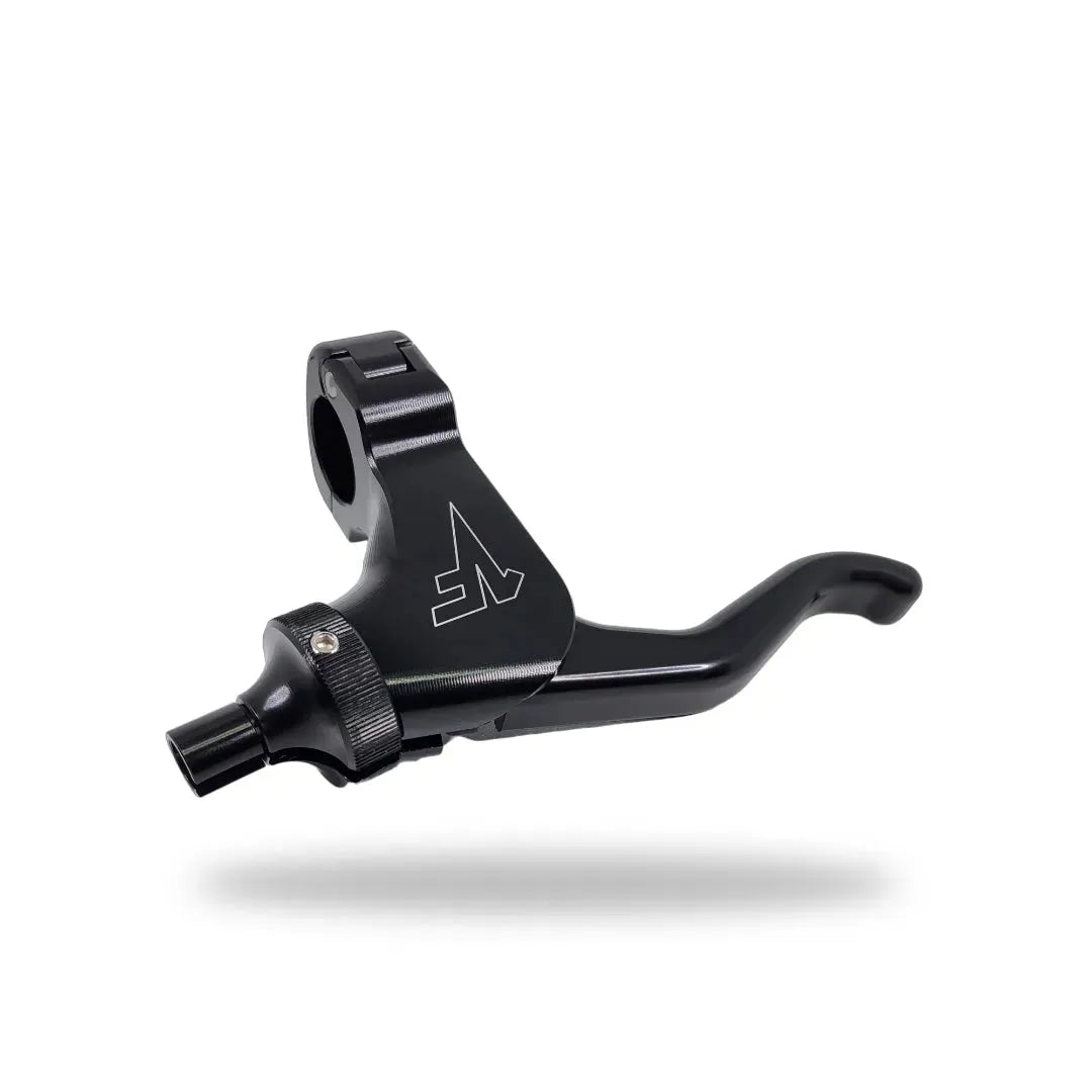 Easier Pull Quickie Clutch Lever +Brake Lever Combo | 1FNGR Lever with Black Adjuster