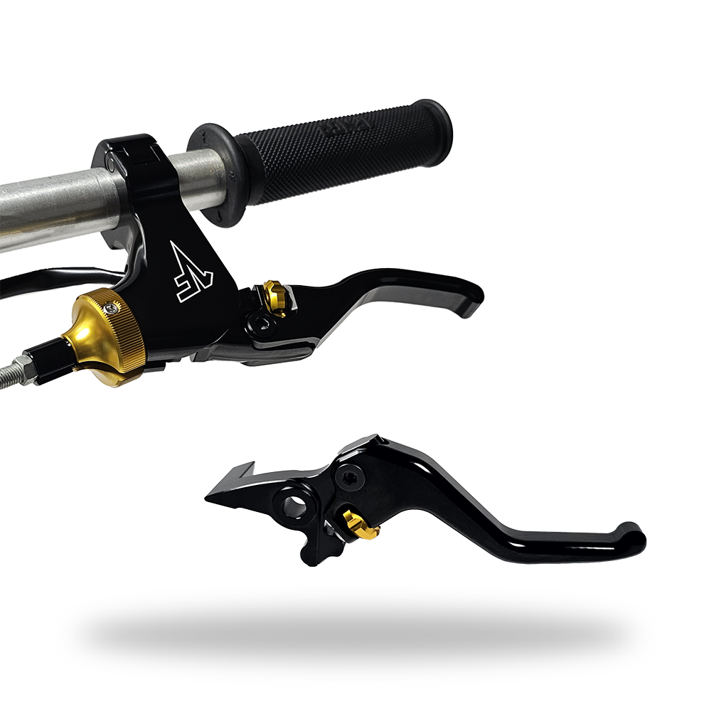 Grom Easier Pull Quickie Clutch Lever +Brake Lever Combo | Adjustable Lever