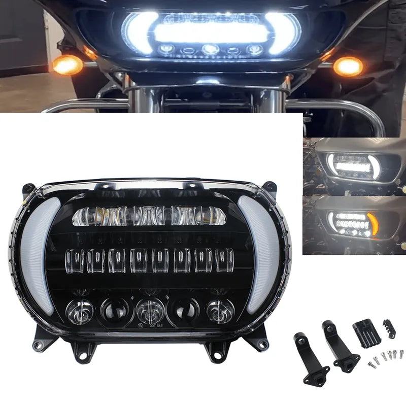 Eagle Lights LED Projection Headlight | 2015+ Road Glide - 1FNGR, LLC