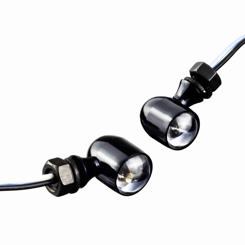 Eagle Lights Mini Bullet Front LED Turn Signal Lights - Running Light and Turn Signal (2 Lights Included) - 1FNGR, LLC