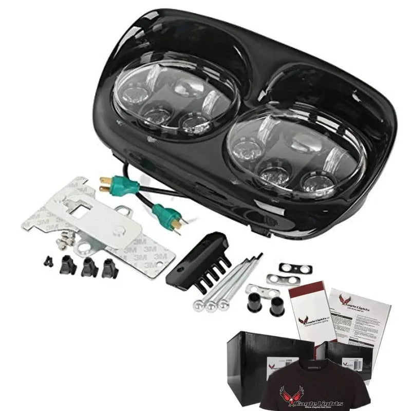 Eagle Lights LED Projection Headlight | 1998 - 2013 Road Glide - 1FNGR, LLC