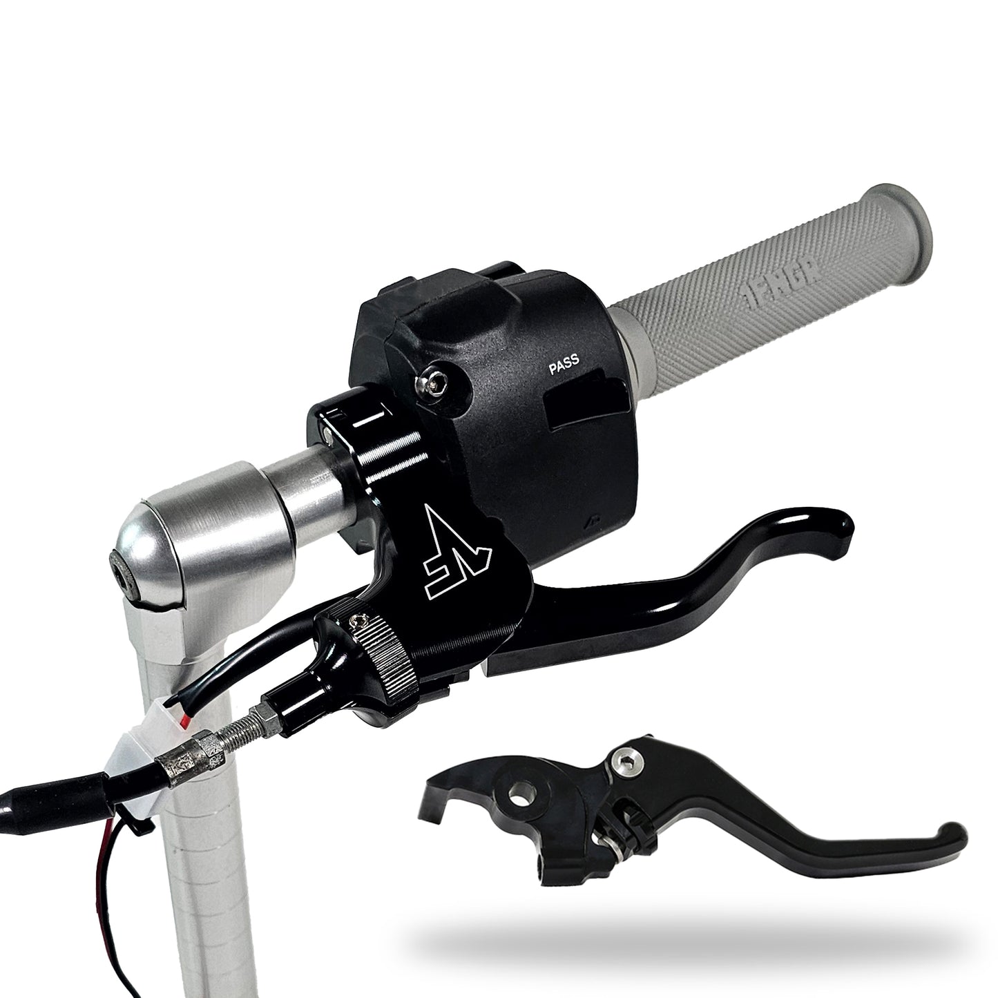2015+ Duke 390 Easier Pull Quickie Clutch Lever +Brake Lever Combo | 1FNGR Lever