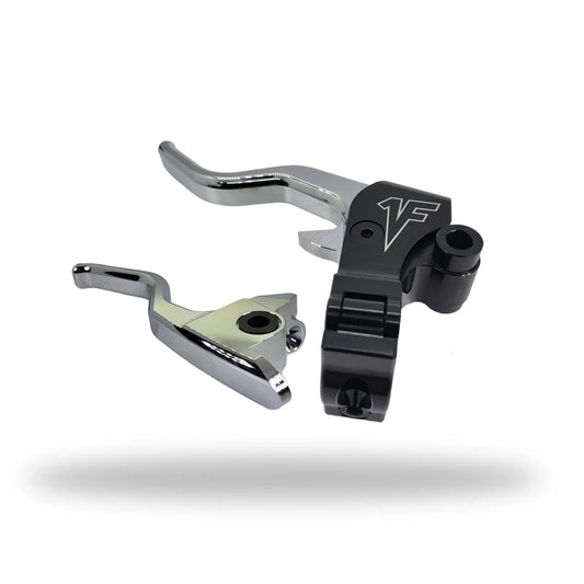 Easier Pull Clutch + Brake Lever Combo | OEM Look - 2008 - 13, 2021 - 22 Touring/Bagger - 1FNGR, LLC