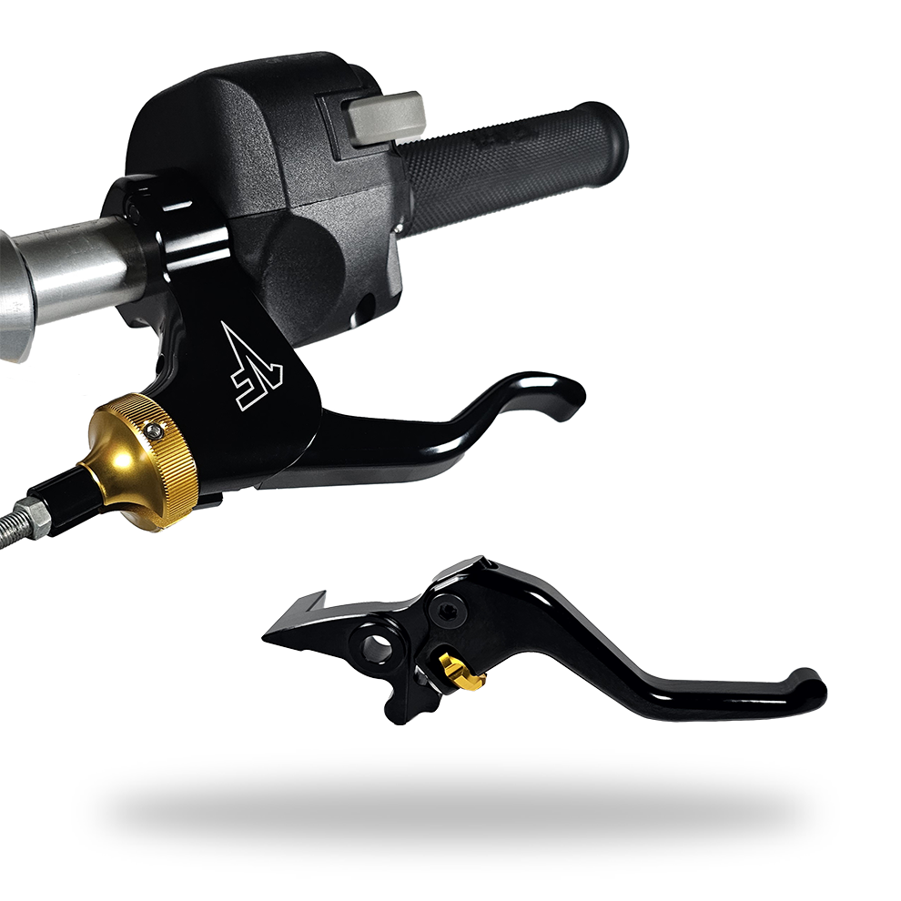 Grom Easier Pull Quickie Clutch Lever +Brake Lever Combo | 1FNGR Lever