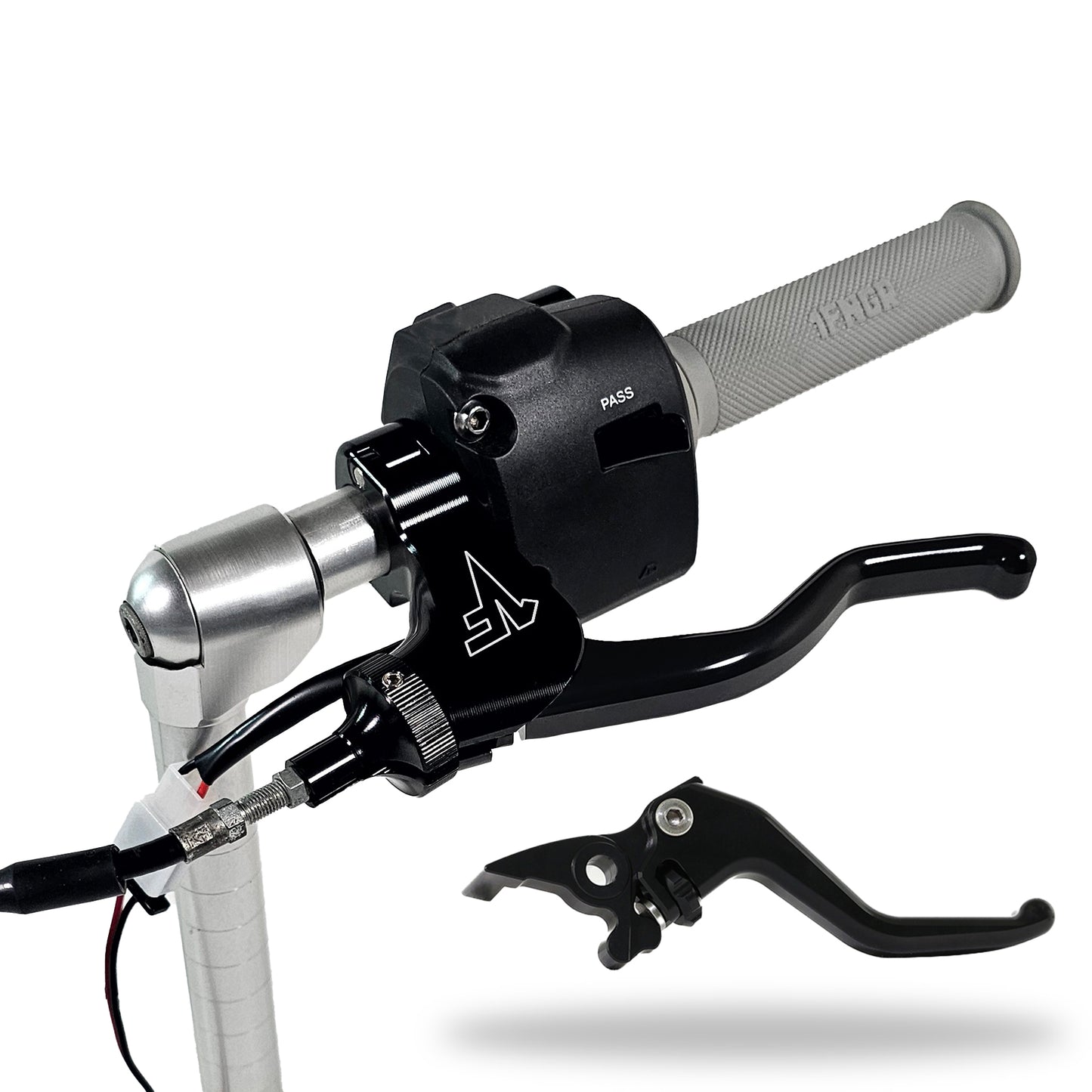 Z125 Easier Pull Quickie Clutch Lever +Brake Lever Combo | 2FNGR Lever