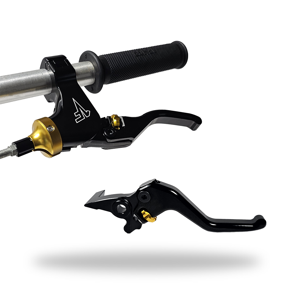 Grom Easier Pull Quickie Clutch Lever +Brake Lever Combo | Adjustable Lever