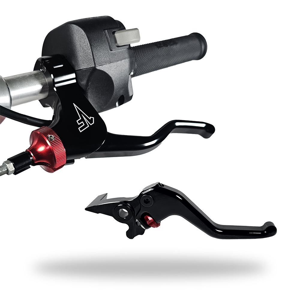 Z125 / Ninja 400 / Z500 Easier Pull Quickie Clutch Lever +Brake