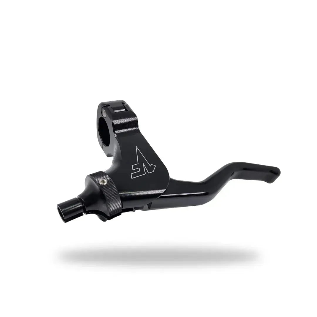 Easier Pull Clutch Lever +Brake Lever Combo | 2FNGR Lever with black adjuster