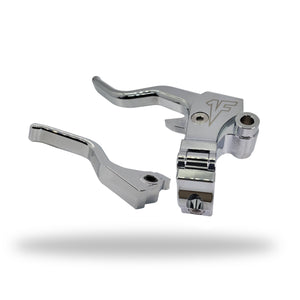 "PREORDER" Easier Pull Clutch + Brake Lever Combo | Chrome - 2014+ Sportster