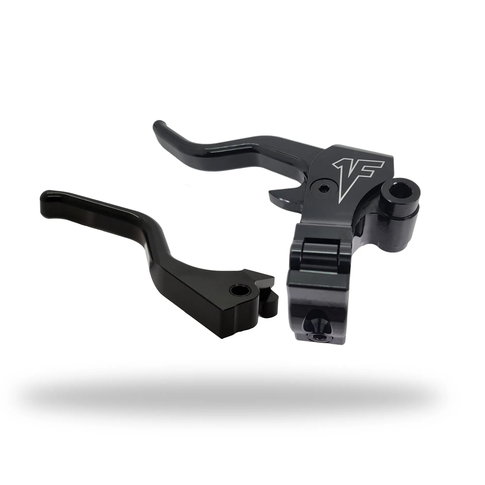 Easier Pull Clutch + Brake Lever Combo | Black - 2004 - 13 Sportster