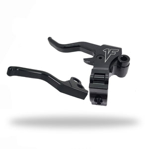 Easier Pull Clutch + Brake Lever Combo | Black - FXR