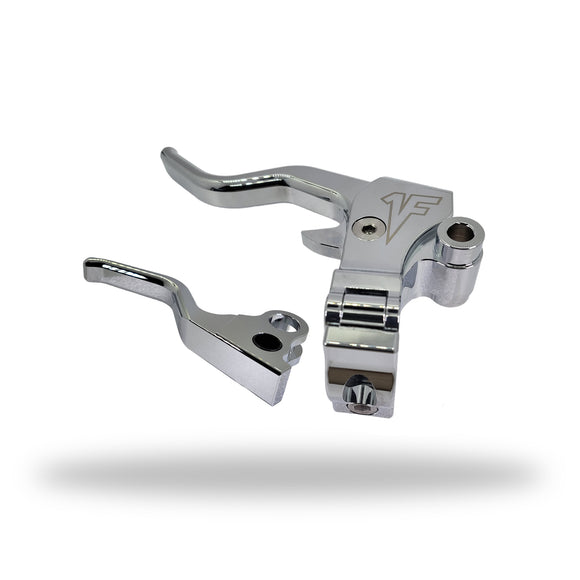 Easier Pull Clutch + Brake Lever Combo | Chrome - FXR