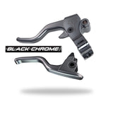 "PRE ORDER" Black Chrome Easier Pull Clutch + Brake Lever Combo | 2015+ Softail - 1FNGR, LLC