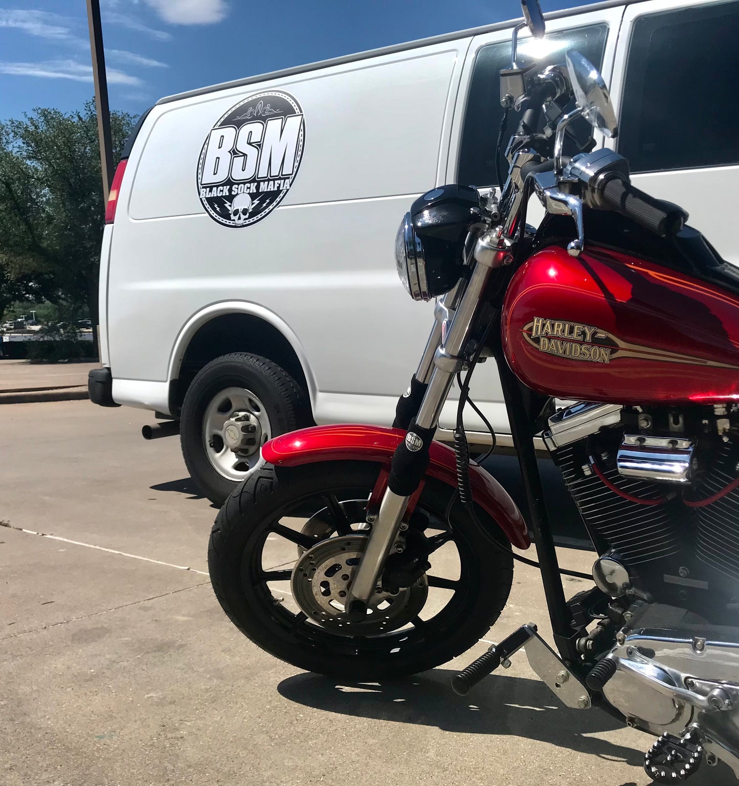 6"C Street Shock Sox - Conventional Forks