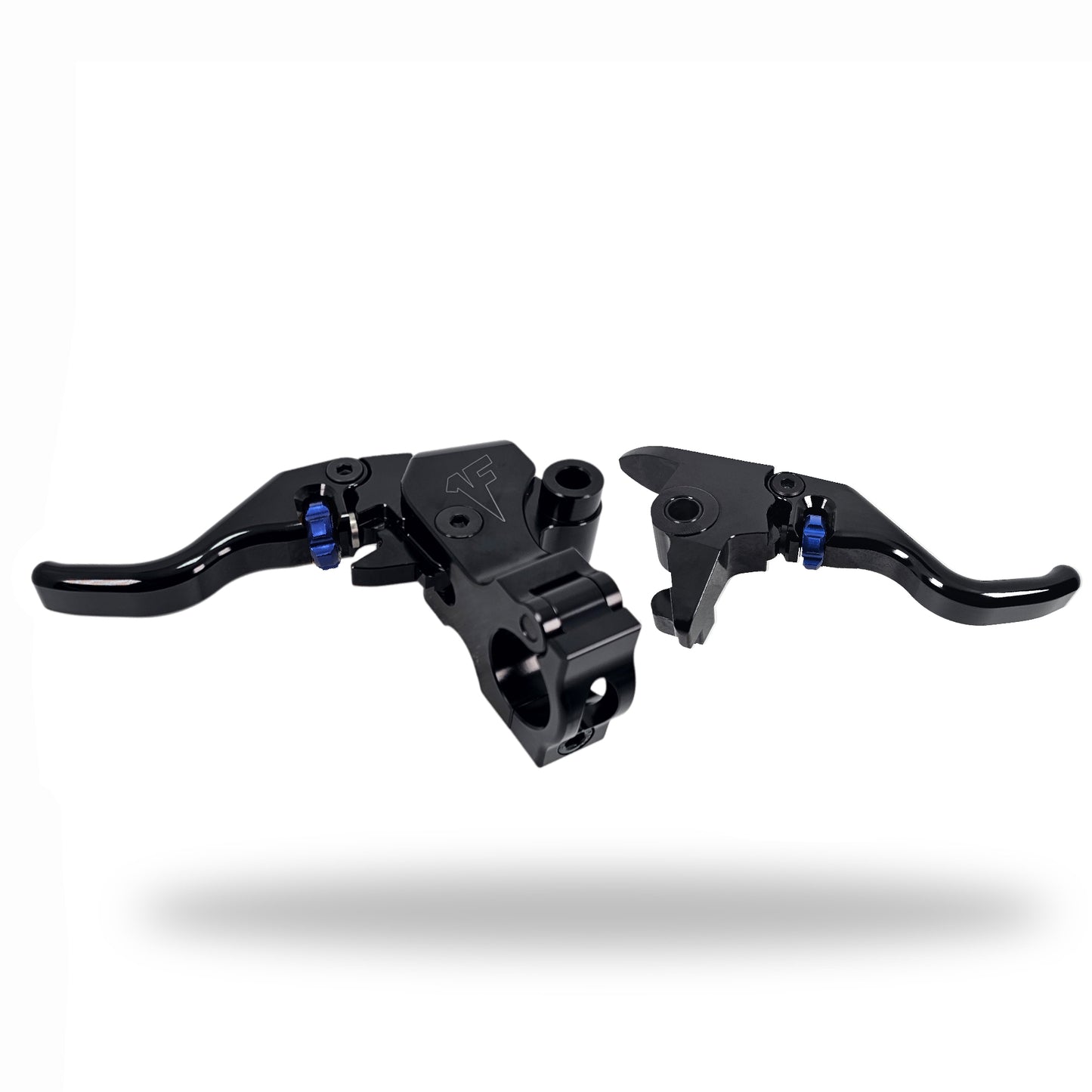 Signature Series Adjustable Easier Pull Clutch + Brake Lever Combo | Black - 2015 - 24 Softail