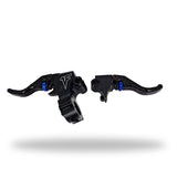 Signature Series Adjustable Easier Pull Clutch + Brake Lever Combo | Black - Dyna/Softail