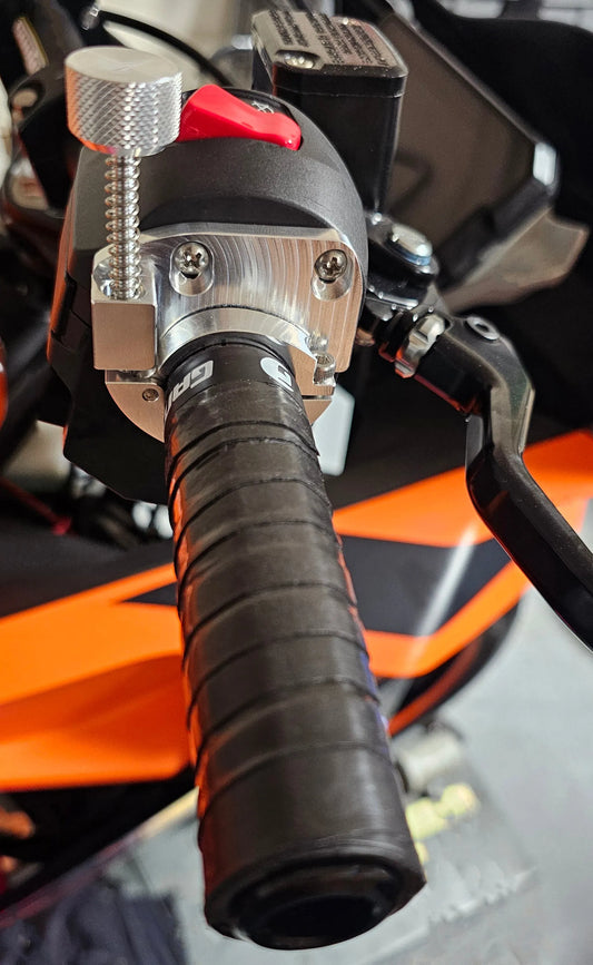 Idle Adjuster for Fly by Wire Motorcycles