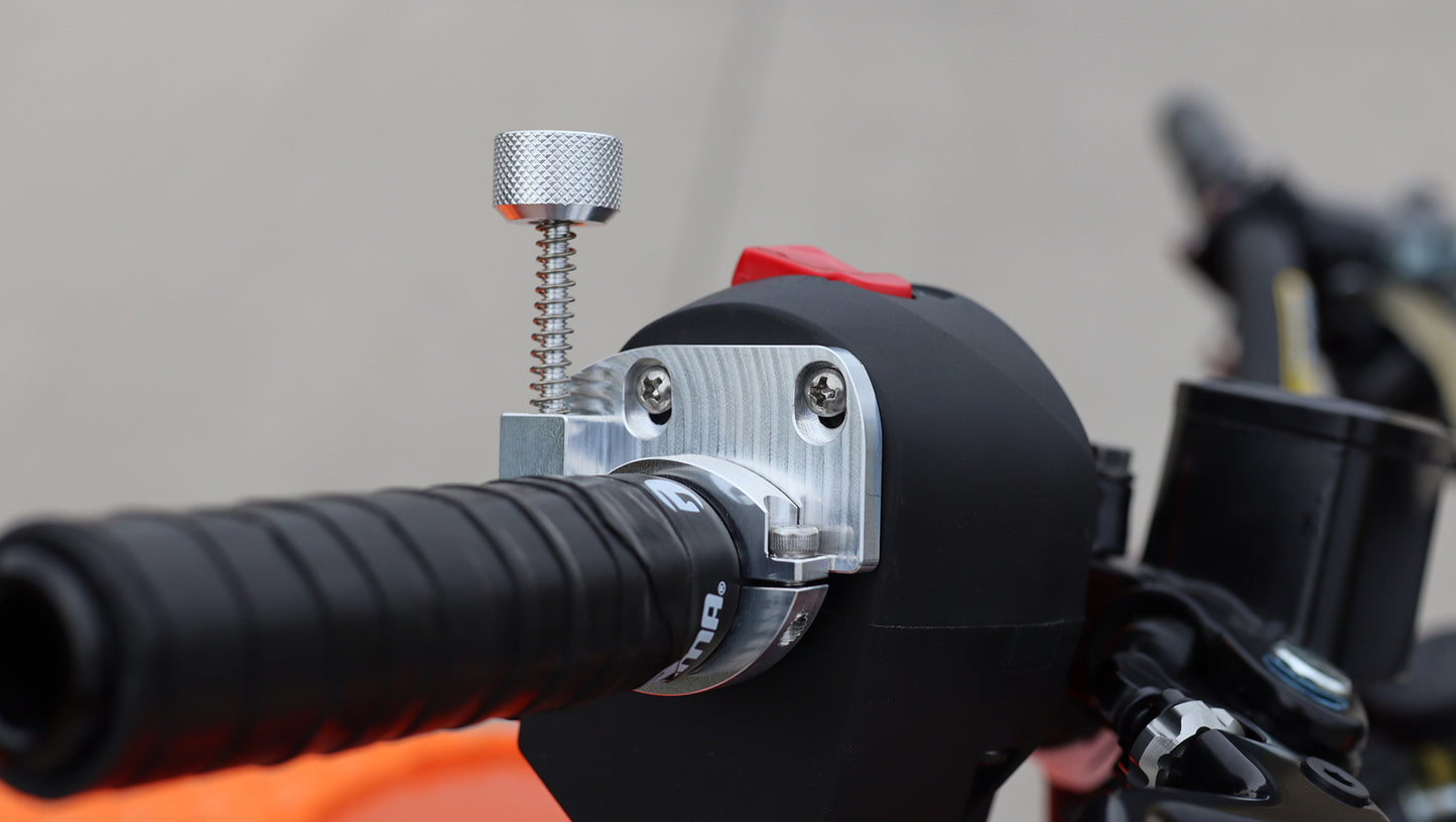 Idle Adjuster for Fly by Wire Motorcycles