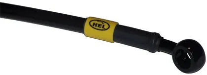 HEL PERFORMANCE BRAKE LINE | BLACK - HONDA GROM - 1FNGR, LLC