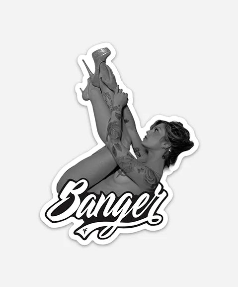 Banger Theme Sticker - 1FNGR, LLC