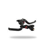 "PREORDER" HD Adjustable Touring Levers | 2014 - 16 HD Touring/Bagger Black Anodize