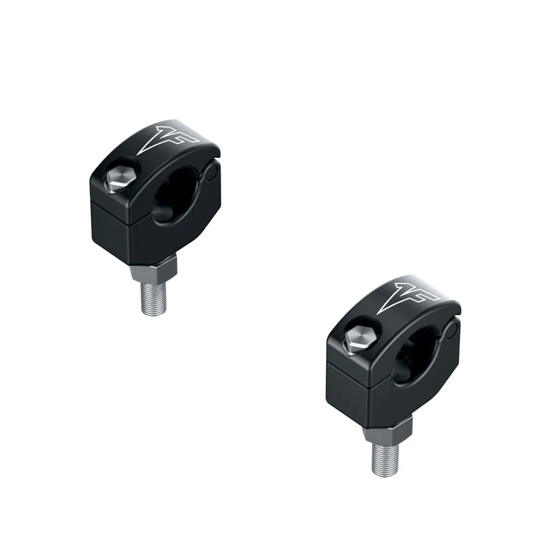 1FNGR “Double D” Clamps - inner clamping area is bare aluminum - 1FNGR, LLC