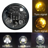 Eagle Lights 5 3/4" LED Projector Headlight with Integrated Turn Signals