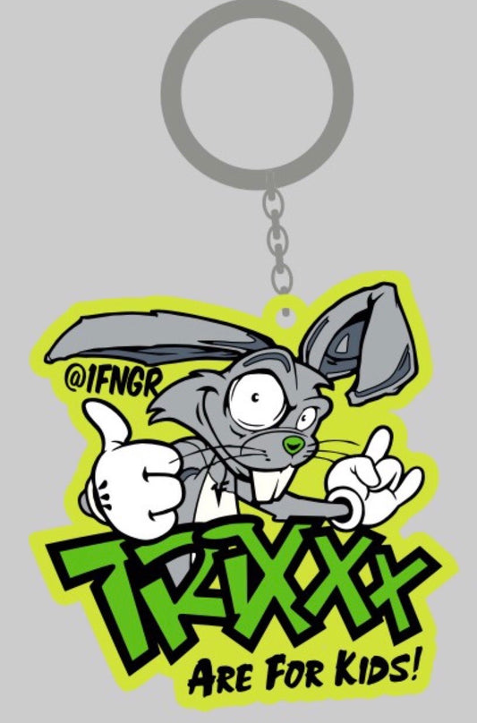 "Trixxx are for Kids" Keychain - 1FNGR, LLC