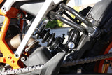 RacingBros Shicane HLR Edge Rear Shock for KTM Duke 390 RC390 - 1FNGR, LLC