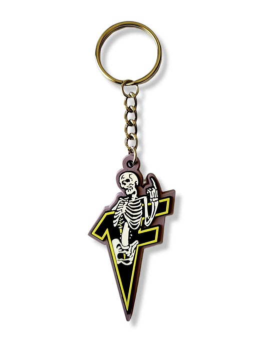 1F Skeleton Keychain - 1FNGR, LLC